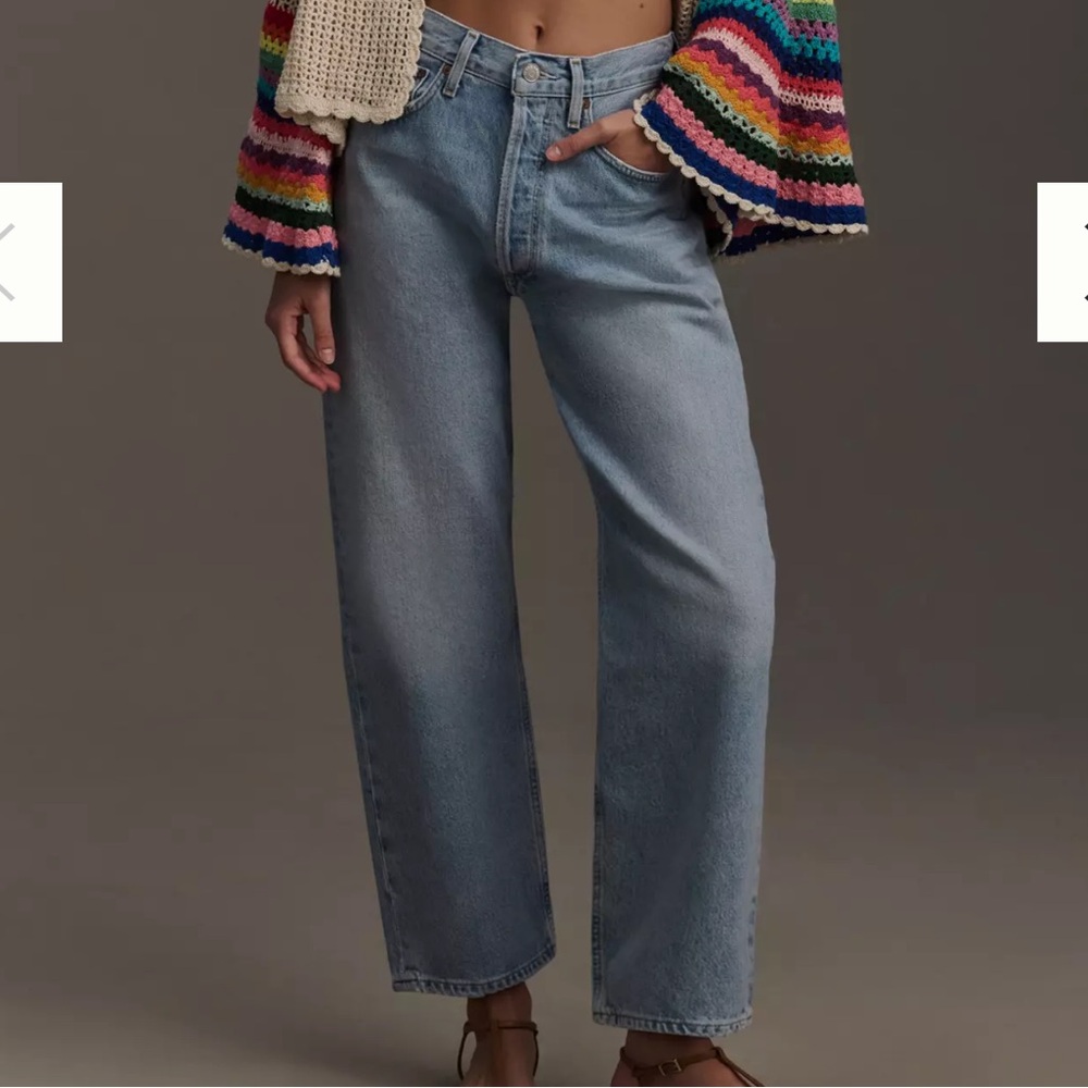 Agolde 90 loose fit crop